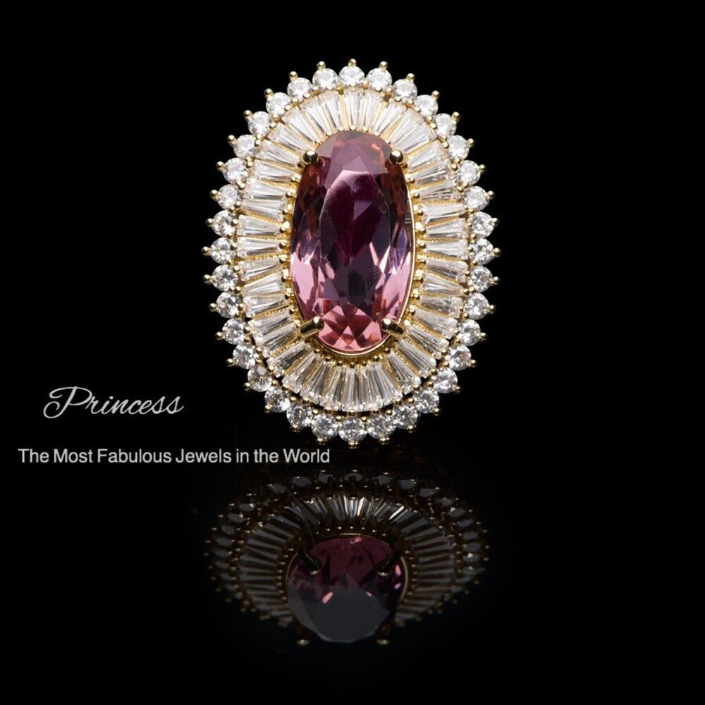 Star of Hollywood, Luxury Alexandrite Ballerina Ring, Size 9